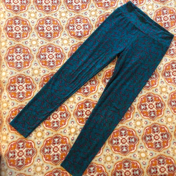 Lularoe Bird Leggings - Picture 1 of 3